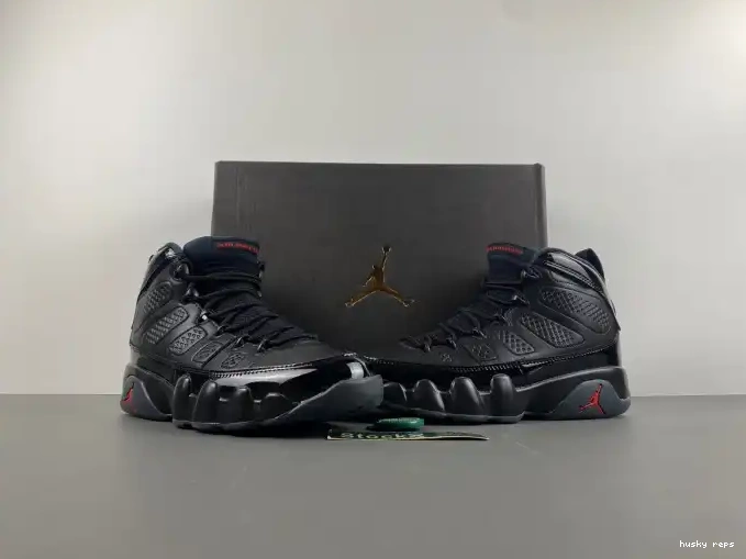 Rep Husky 9 Retro 302370-014 Jordan Patent Air Bred 0519